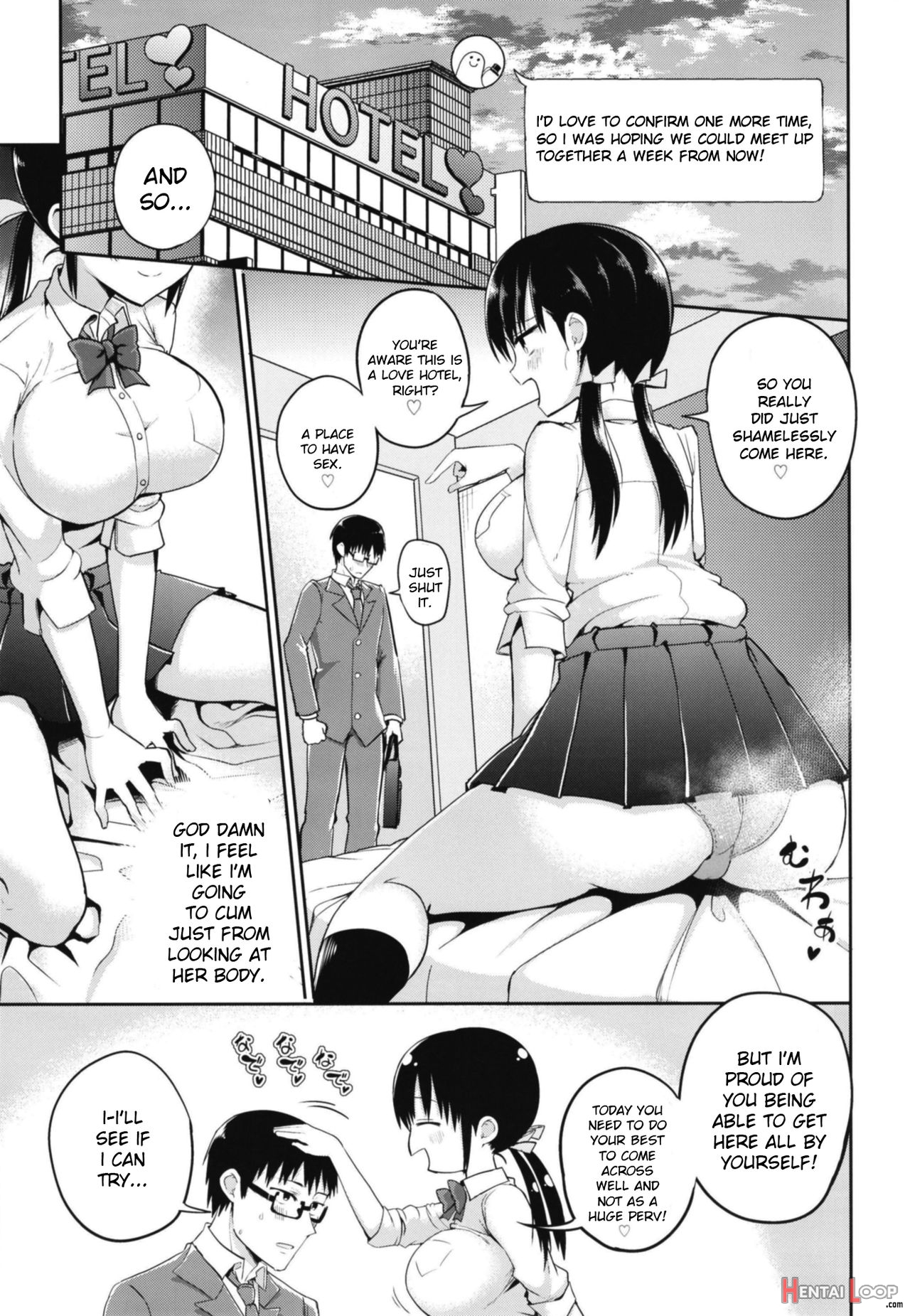 Kanojo No Imouto Ga Kyonyuu Miniskirt Jk De Koakuma-kei page 10