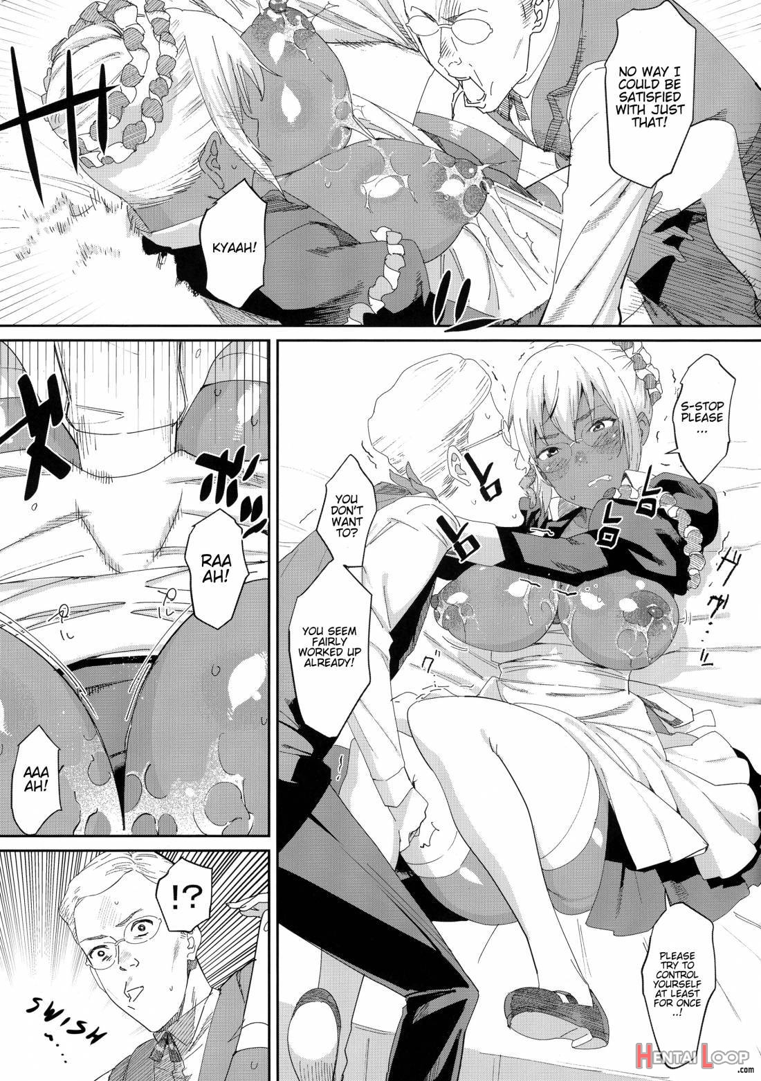 Kasshoku Kokumaro Funnyuu Maid Stardust · Genius page 15