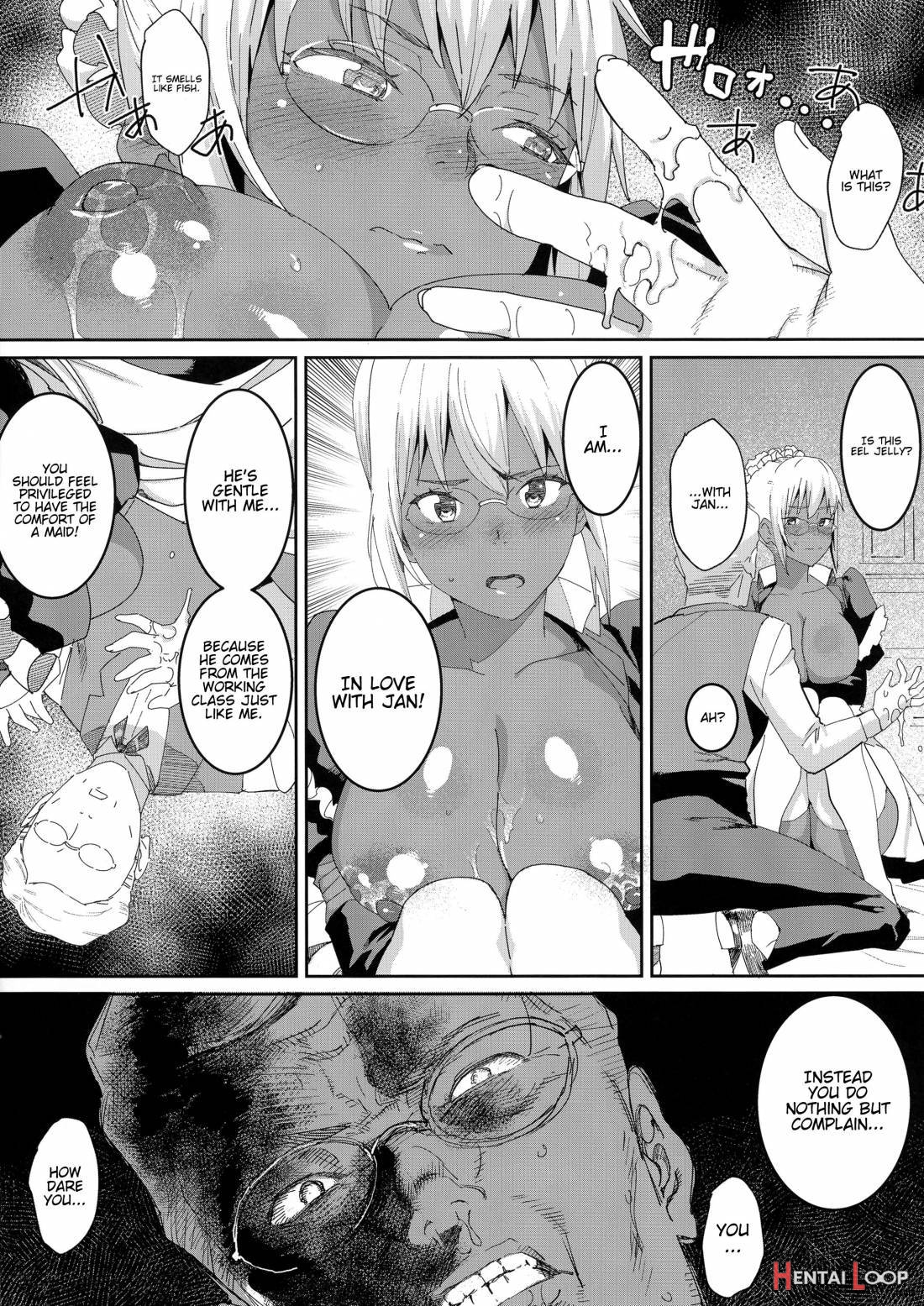 Kasshoku Kokumaro Funnyuu Maid Stardust · Genius page 16