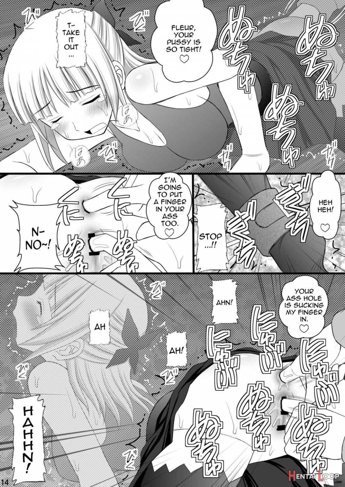 Kichiku Na Ao Kimi To Fleur-tan No Oshiri page 11