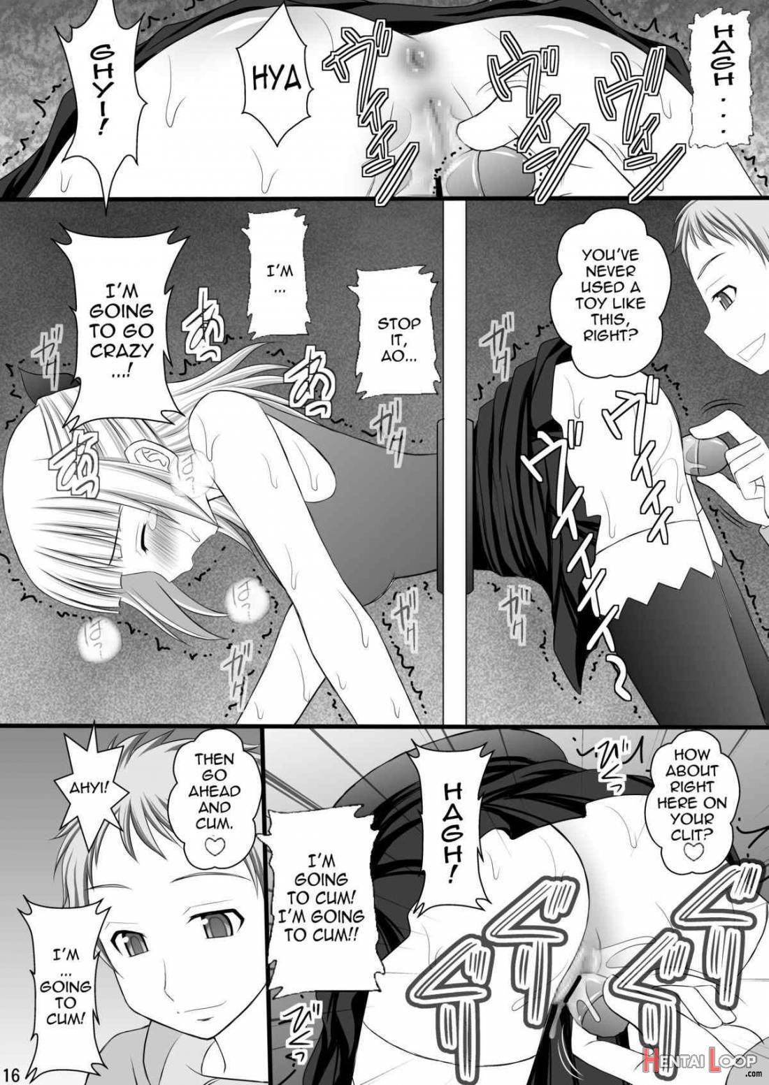 Kichiku Na Ao Kimi To Fleur-tan No Oshiri page 13