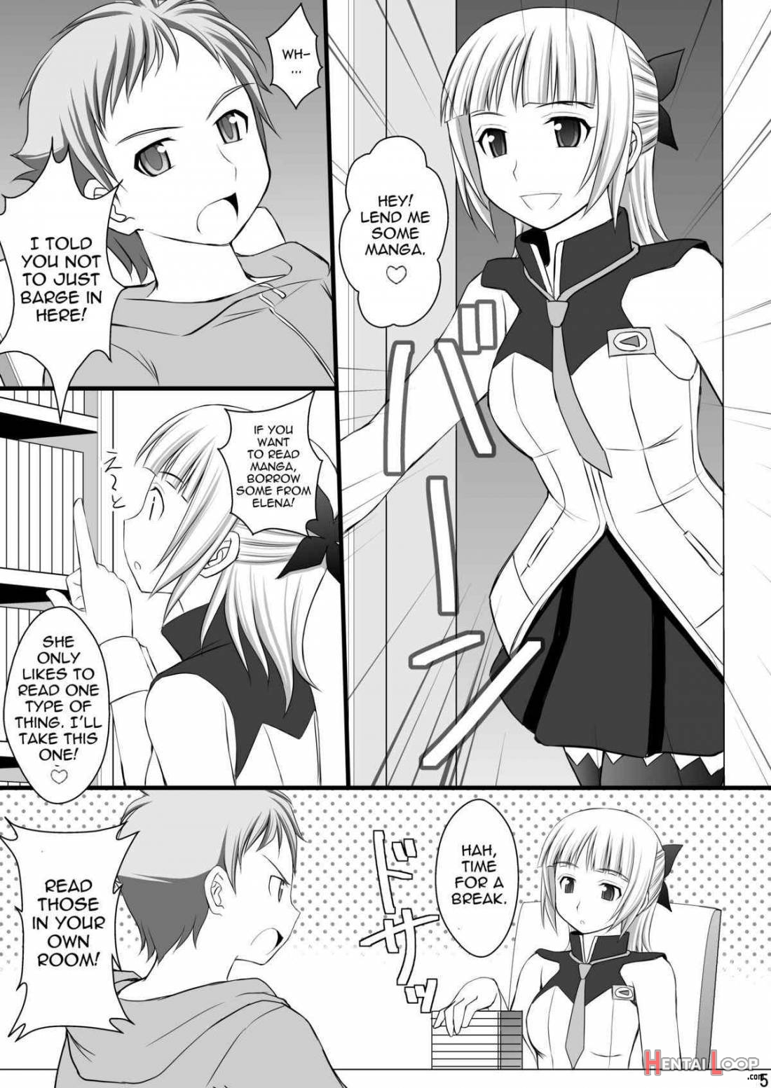 Kichiku Na Ao Kimi To Fleur-tan No Oshiri page 2