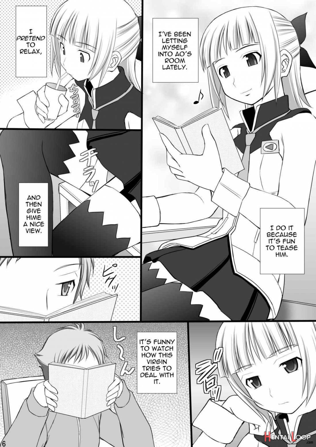 Kichiku Na Ao Kimi To Fleur-tan No Oshiri page 3