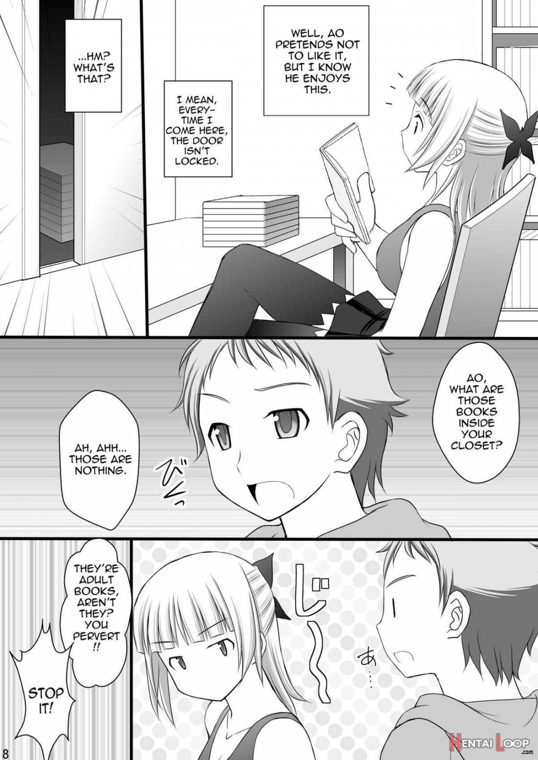 Kichiku Na Ao Kimi To Fleur-tan No Oshiri page 5