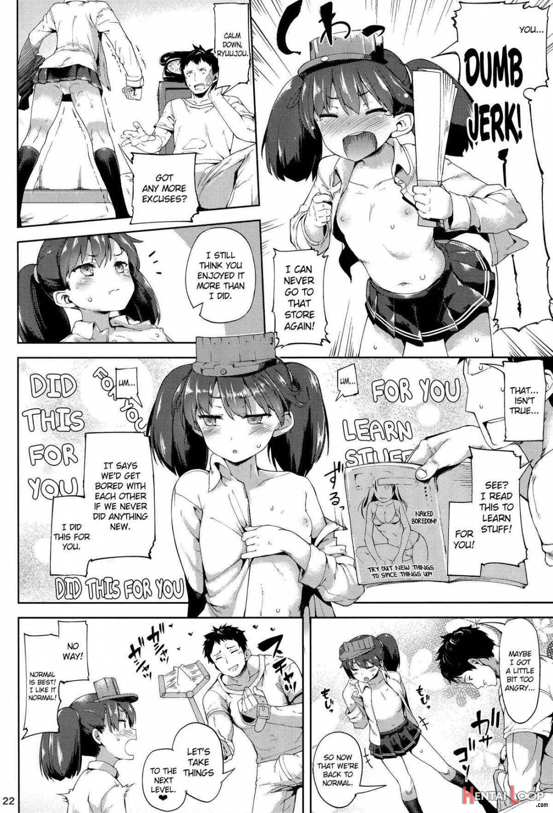 Koisuru Ryuujou-chan To Hentai Teitoku 3 page 19