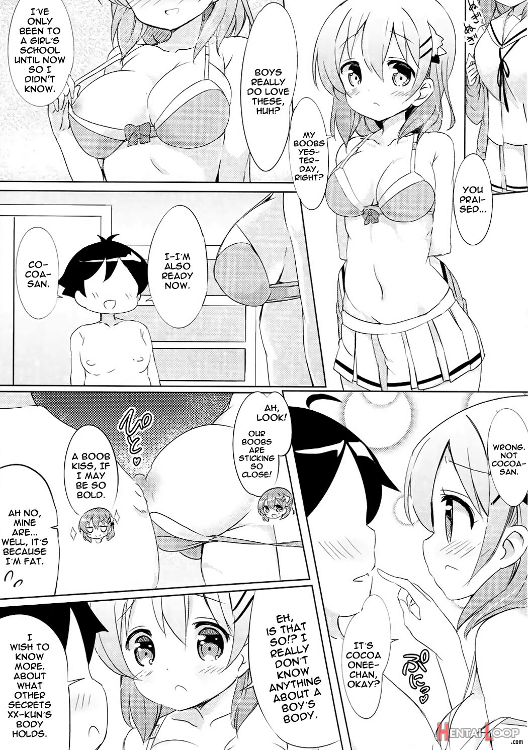 Kokoa Onee-chan Is In The Seat Next To Me page 10