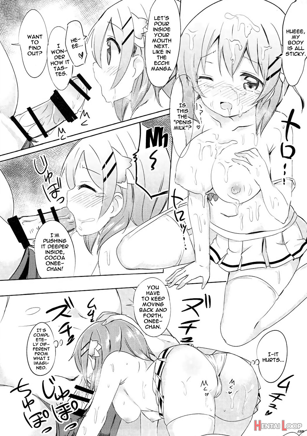 Kokoa Onee-chan Is In The Seat Next To Me page 12