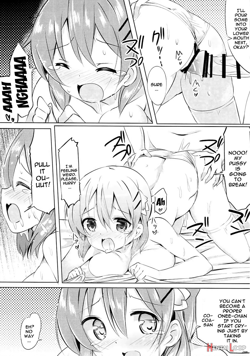 Kokoa Onee-chan Is In The Seat Next To Me page 14