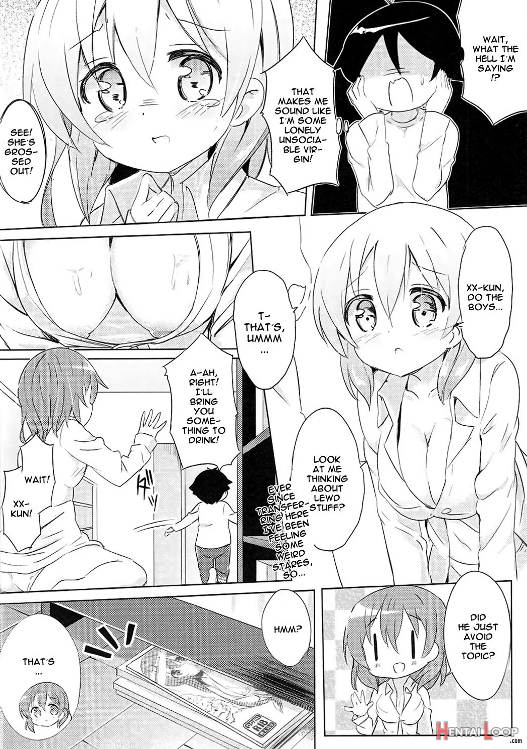 Kokoa Onee-chan Is In The Seat Next To Me page 7