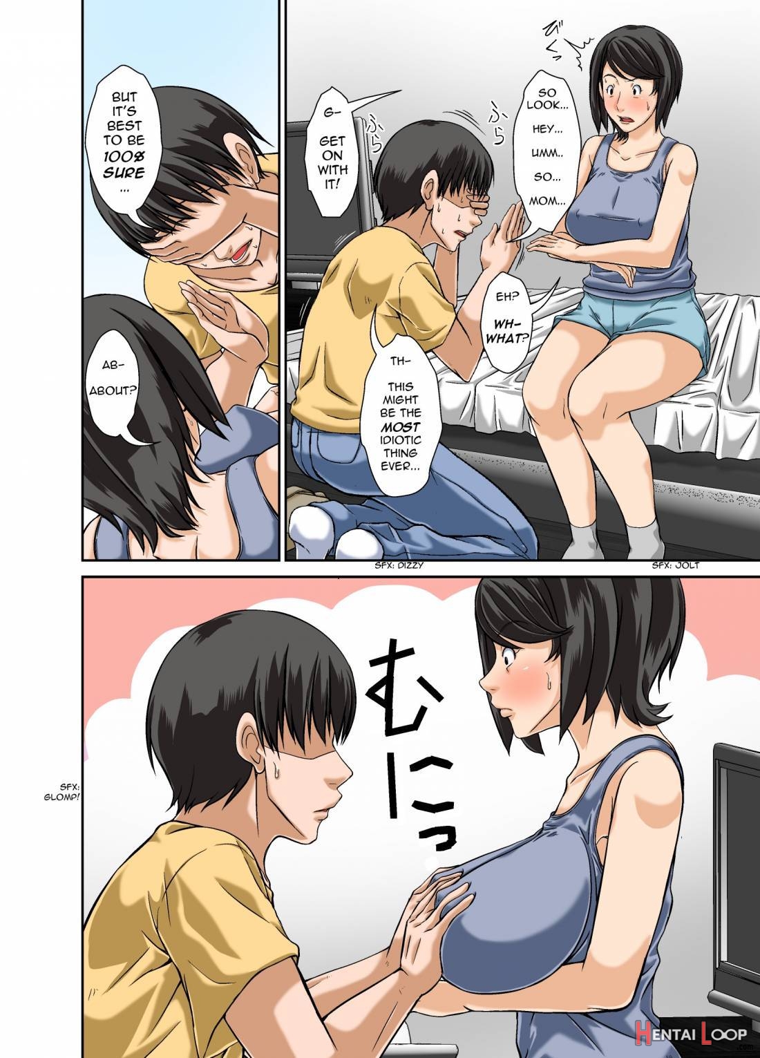 Kora! Anta Hahaoya Ni Herikutsu O Konete Nani Ecchi Na Koto Shiyou To Shiteru No! page 12