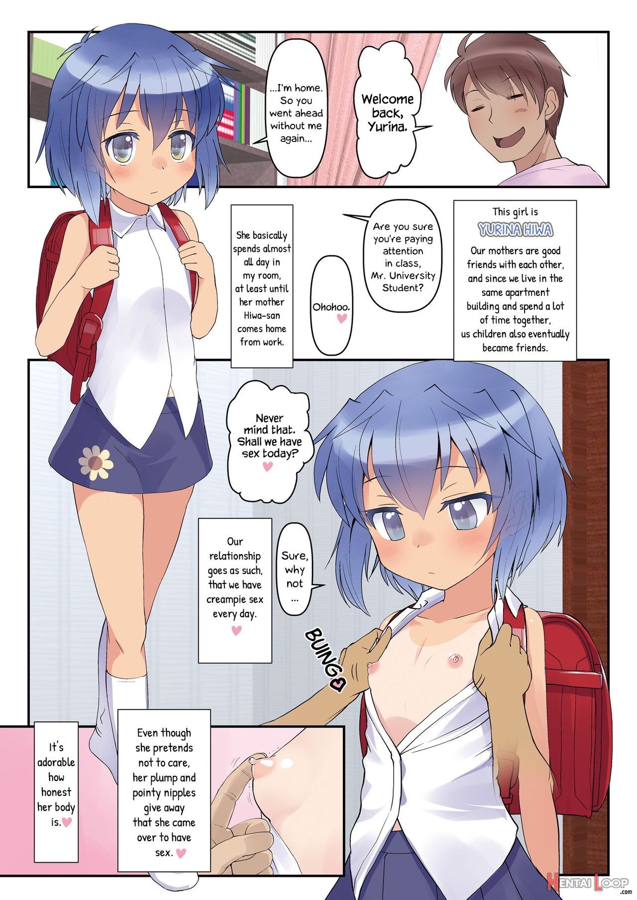 Koukan☆nikki Onaji Apart No Shoujo Ni Tada Tada Rape page 3