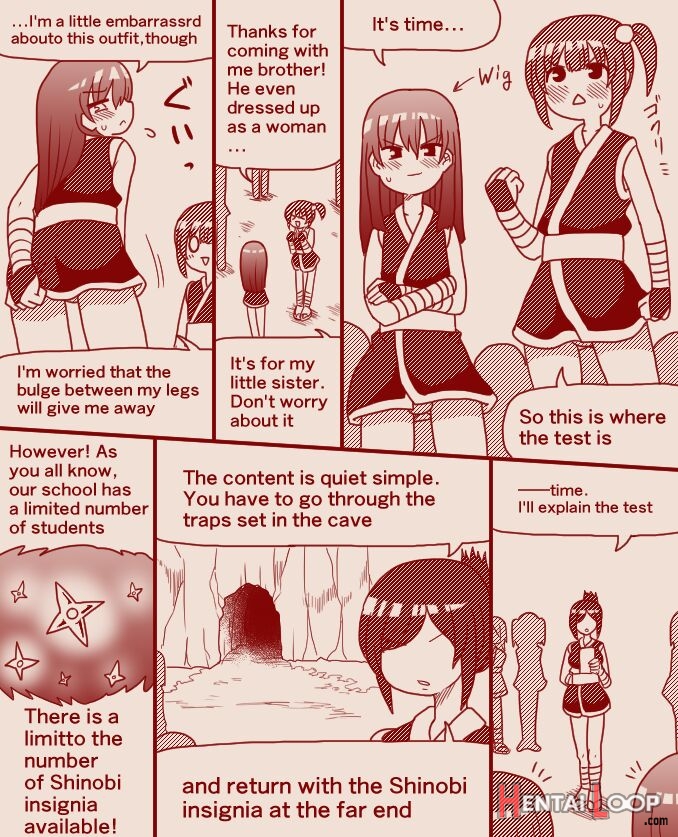 Kunoichi Ninja School Entrance Exam page 2