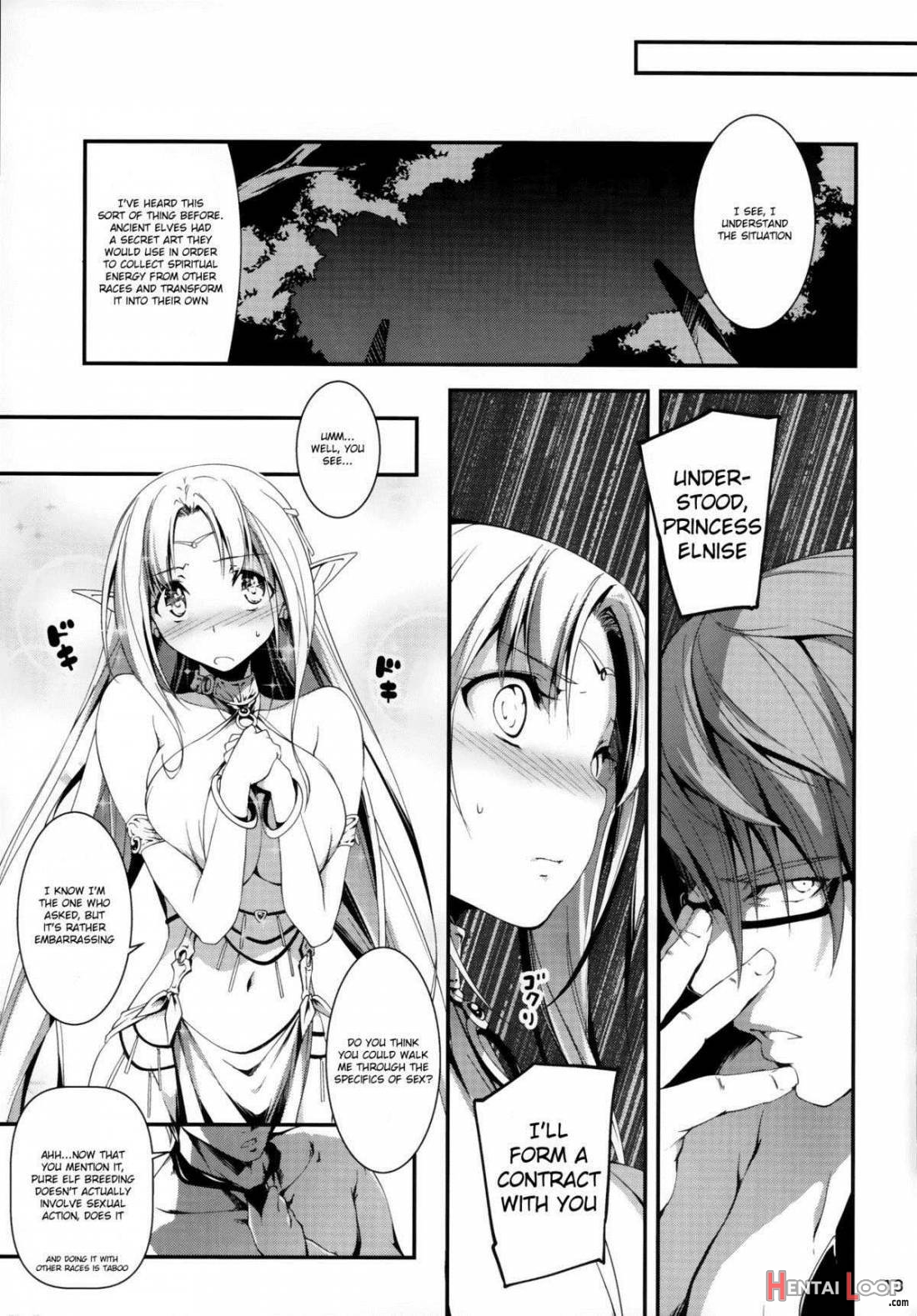 Kuro No Ryman To Yousei Hime Elnise page 12