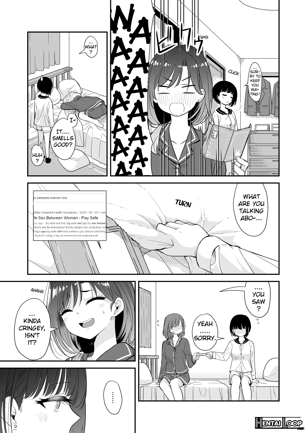 Kyou Oya, Inai Kara page 8