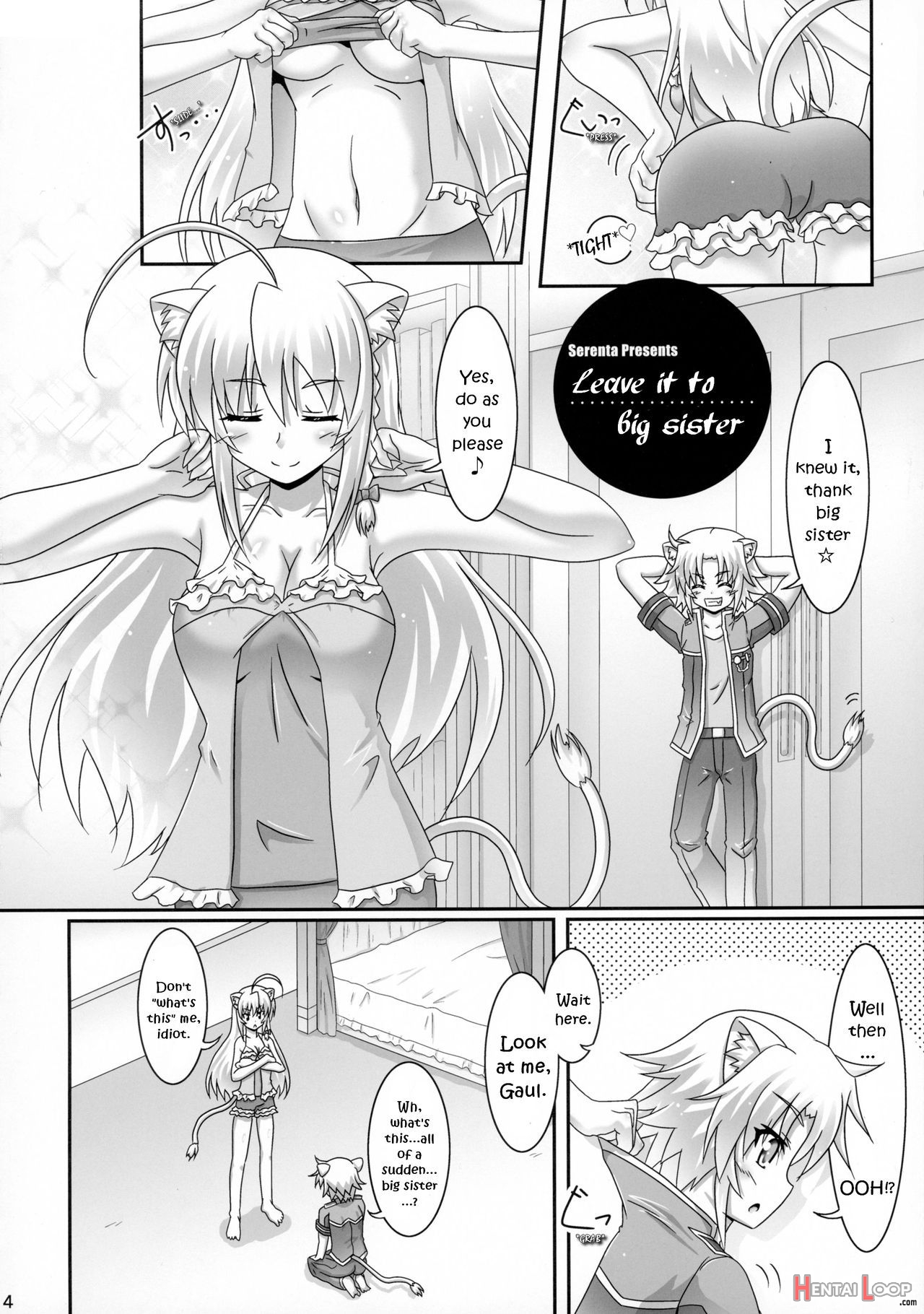 Leave It To Big Sister page 4