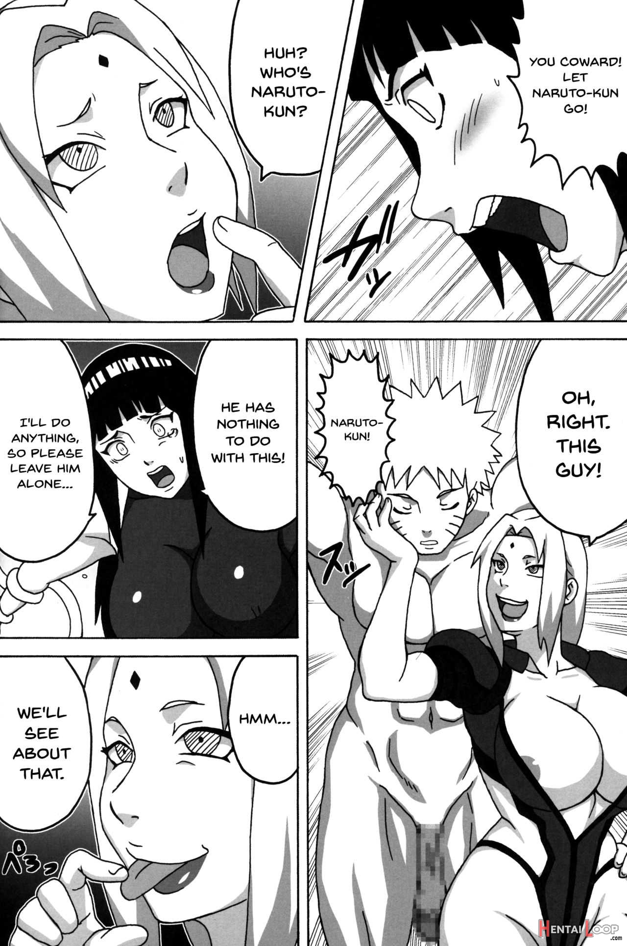 Lewd Demon Ninja Hinata page 3