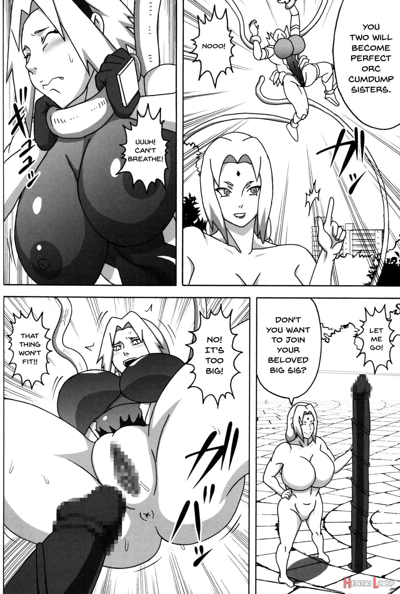 Lewd Demon Ninja Hinata page 33