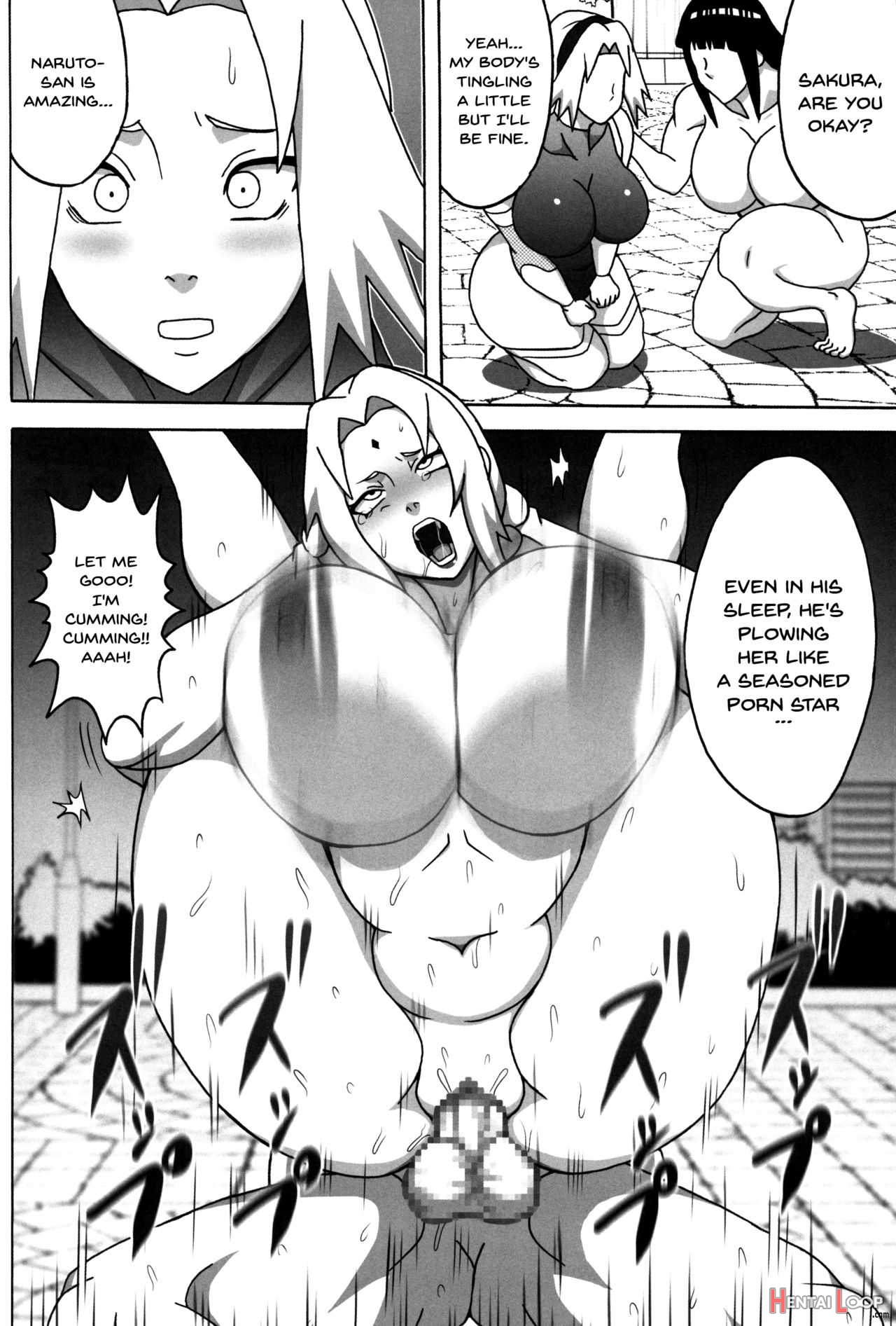 Lewd Demon Ninja Hinata page 37