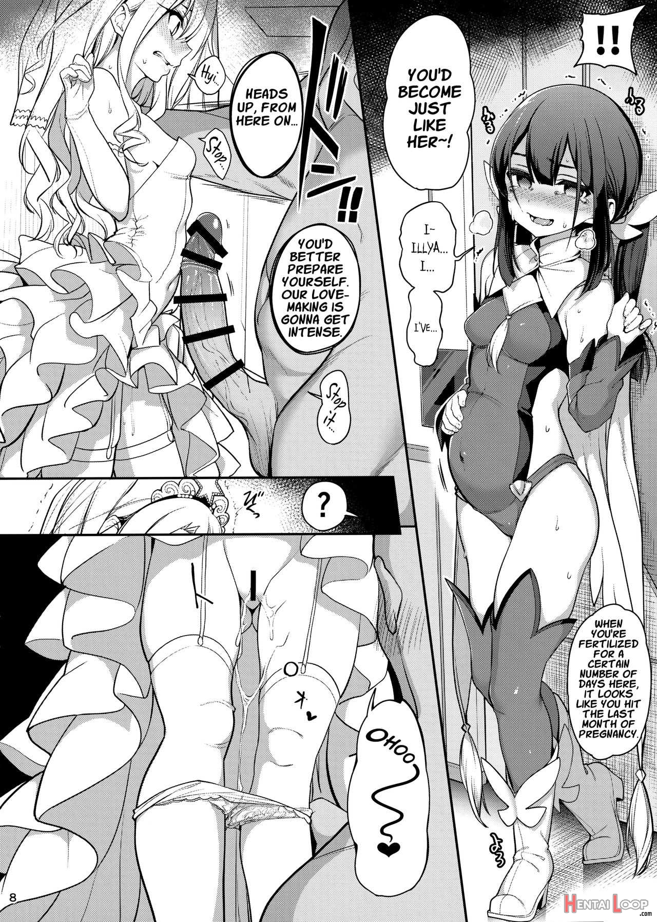 Magical Girl Hypnosis Fucking Marathon Game Over page 9