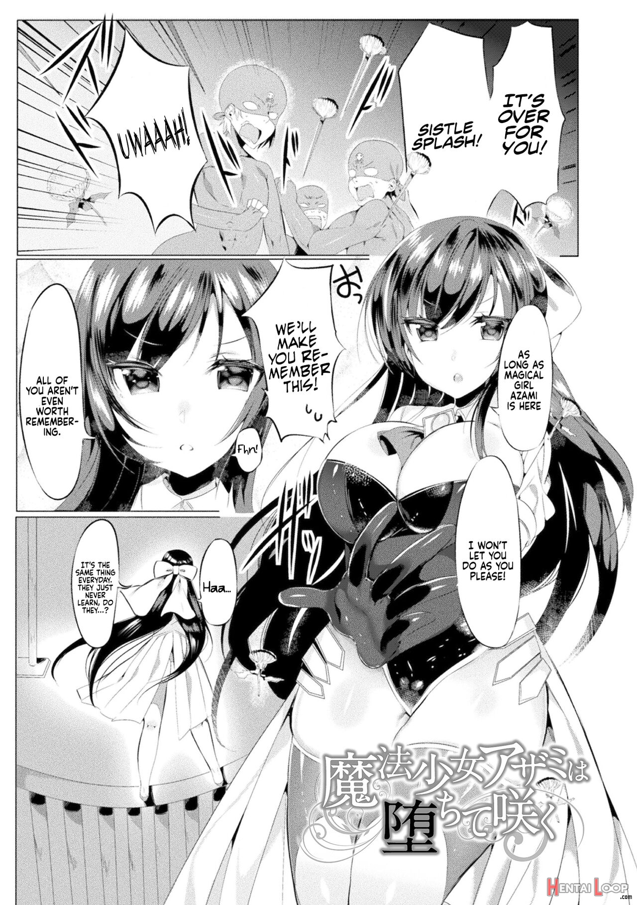 Mahou Shoujo Azami Wa Ochite Saku page 2