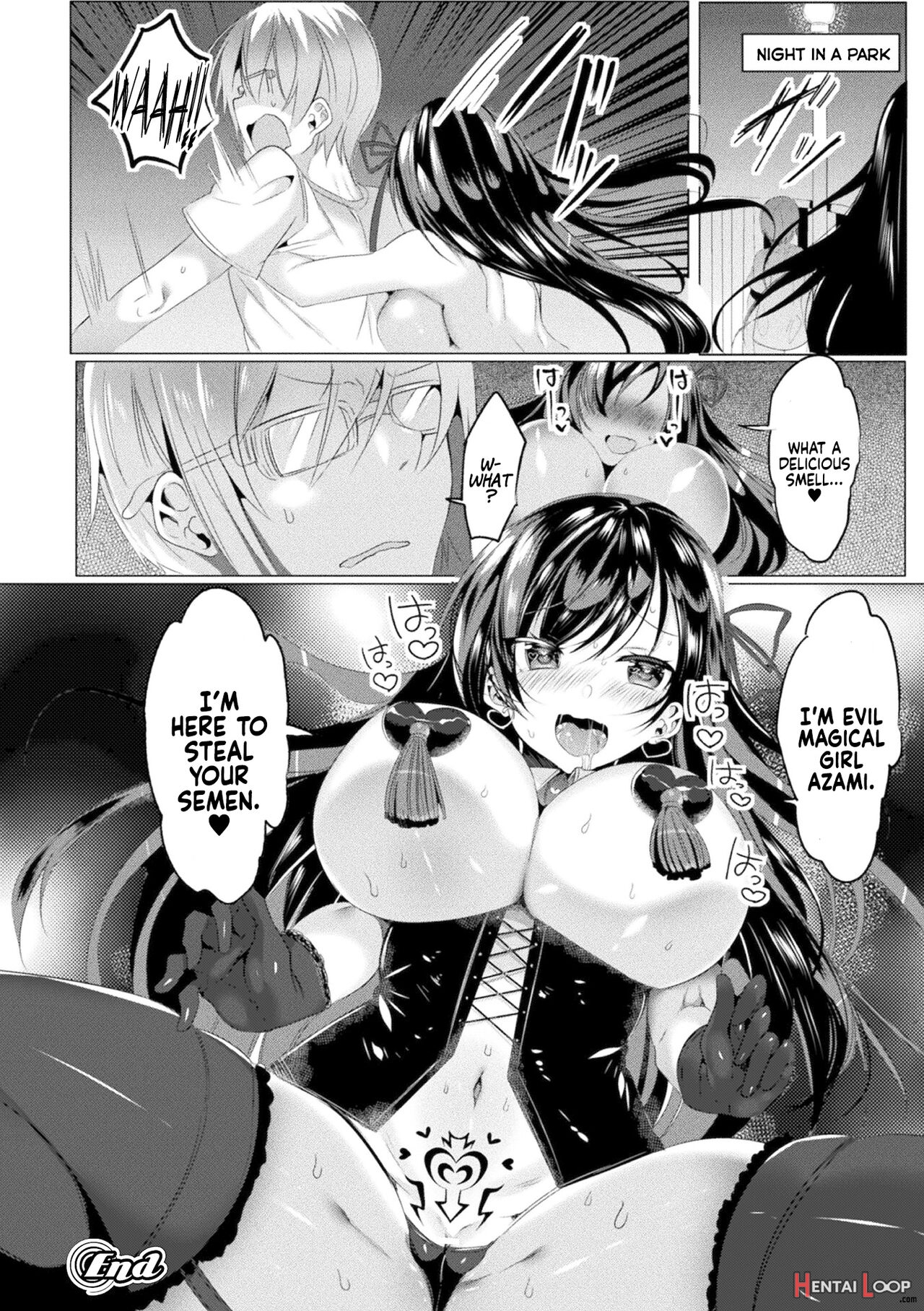 Mahou Shoujo Azami Wa Ochite Saku page 21