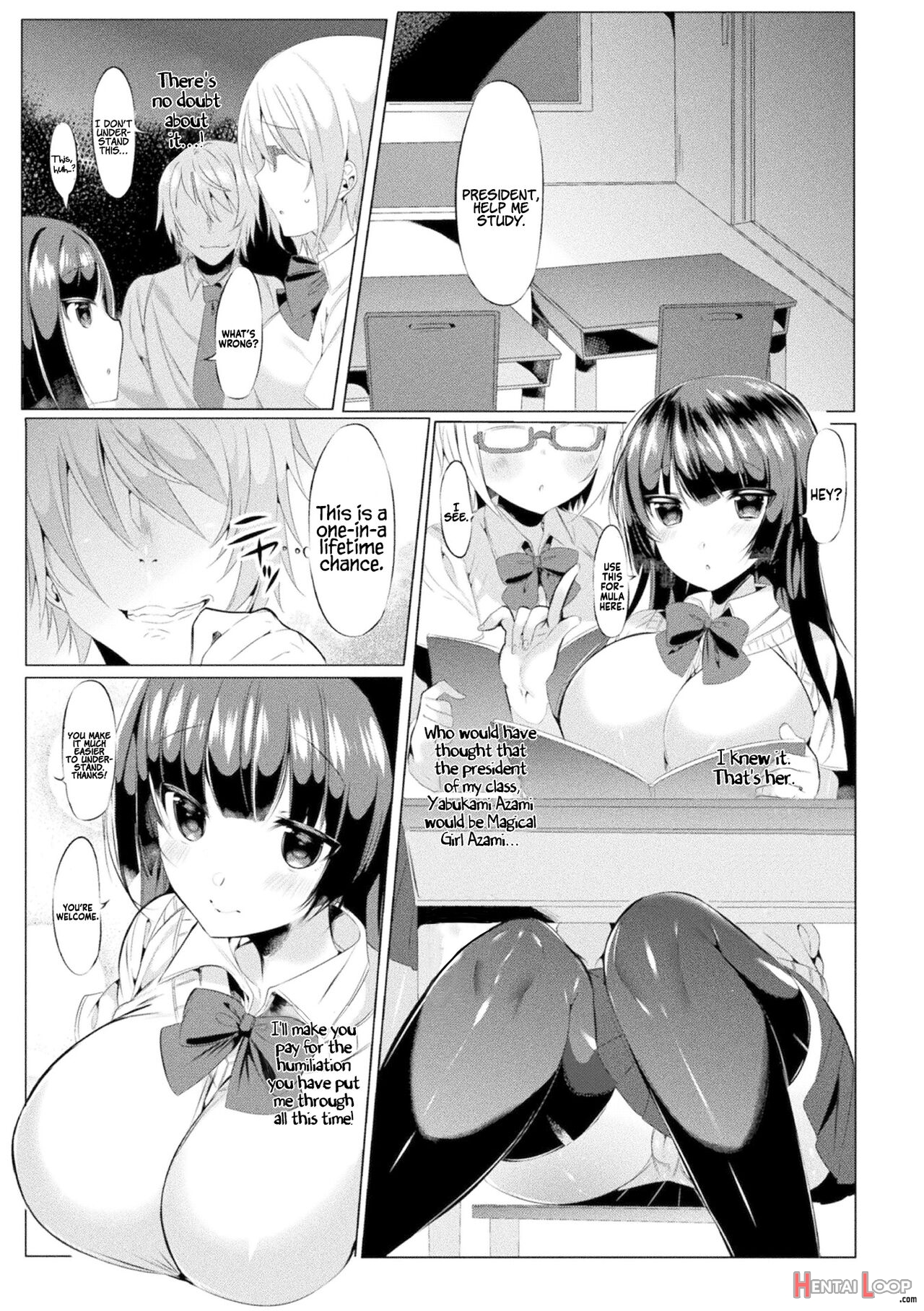 Mahou Shoujo Azami Wa Ochite Saku page 4