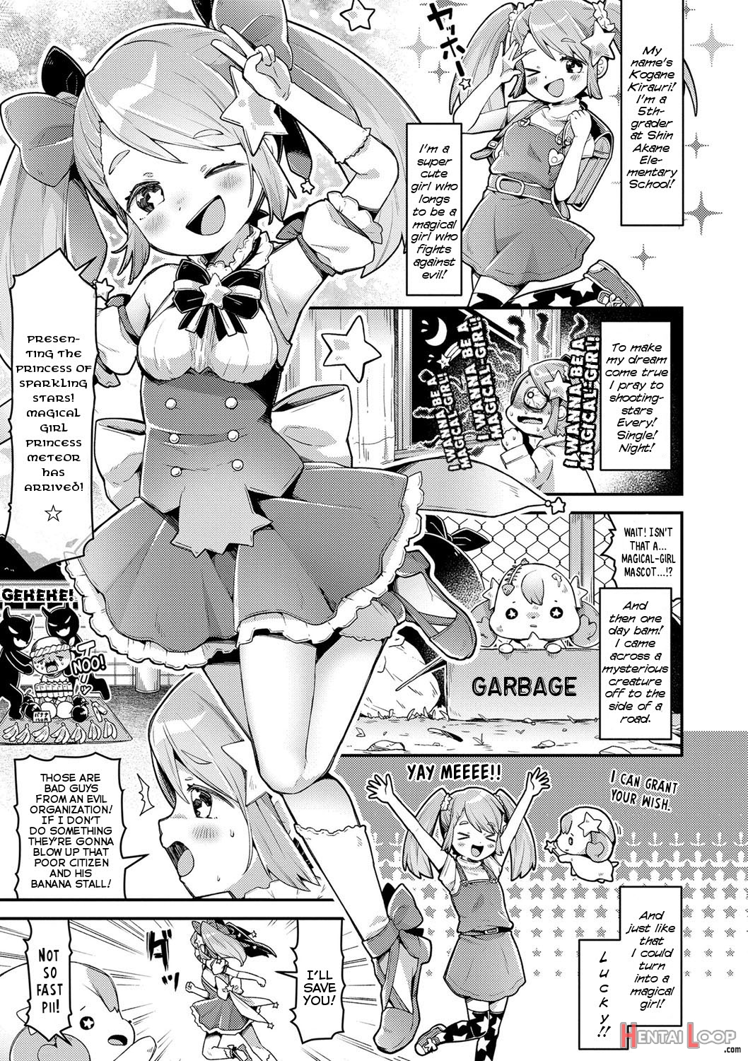 Mahou Shoujo Princess Meteor Kanashimi Kara Sukue! Ai No Kiseki! page 1