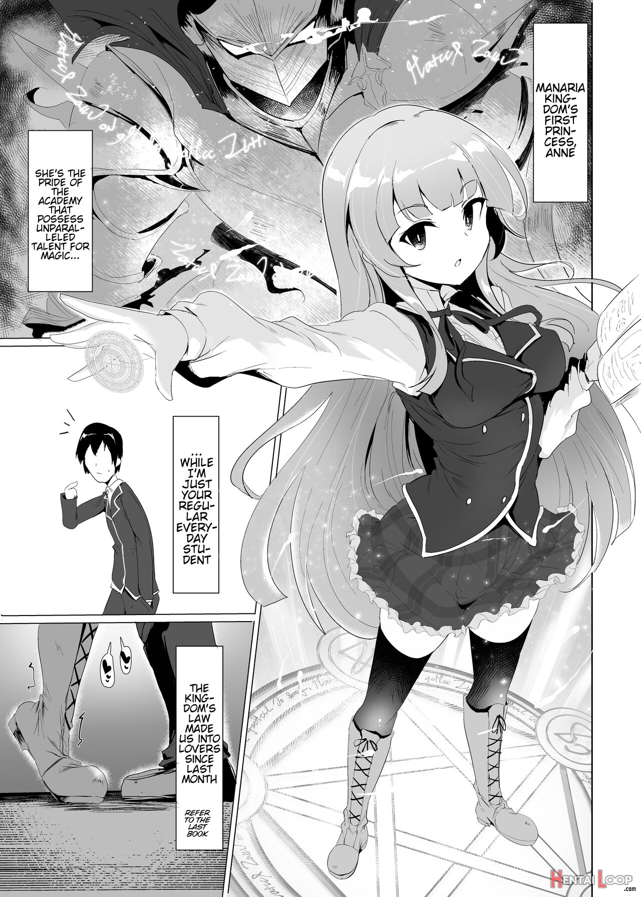 Manaria Oukoku No Ohime-sama To Manaria Gakuin Ippan Seito Ore No Aida Ni Ecchi Na Event Nante Okiru Wake Ga Nai 2 page 4