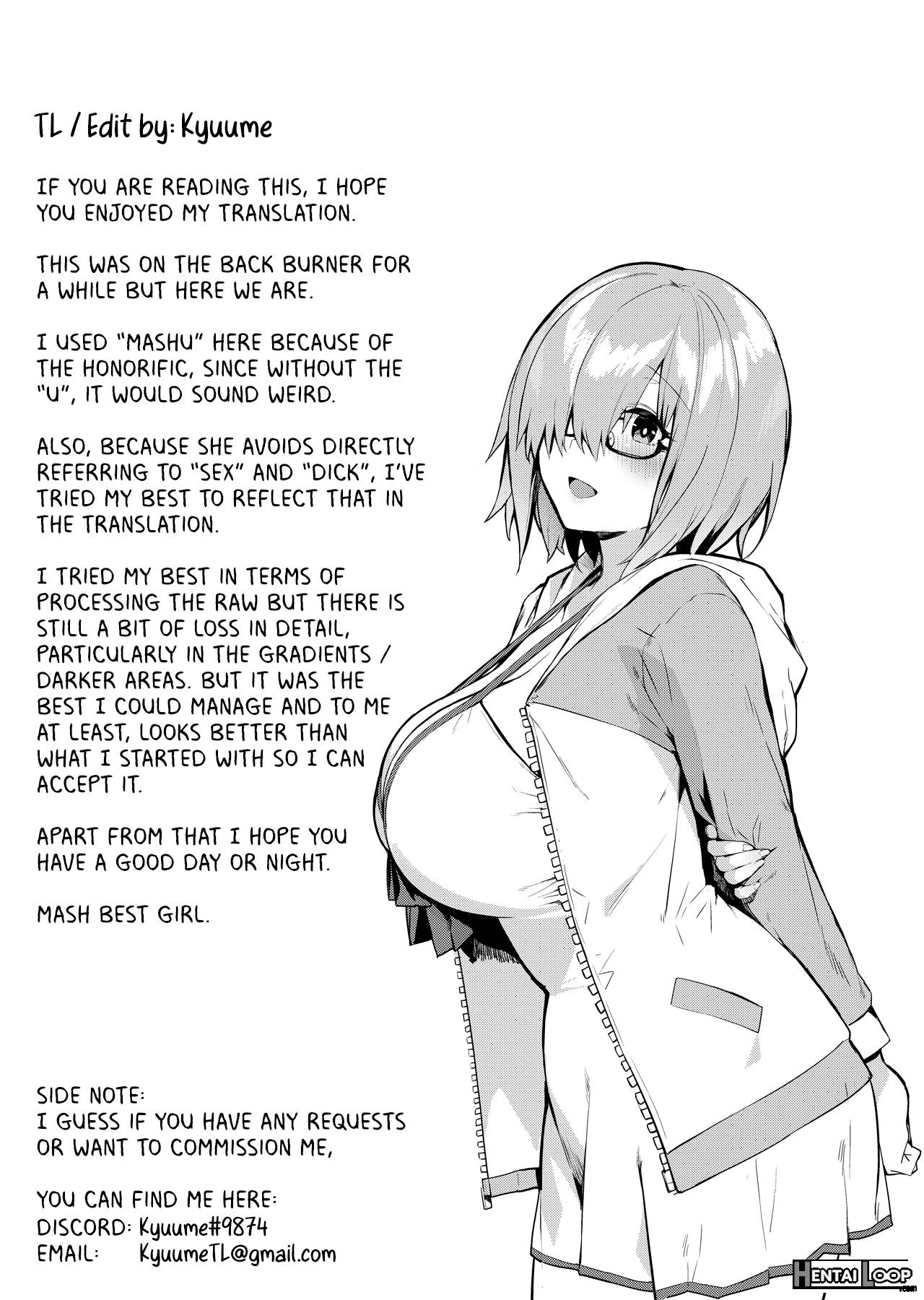 Mashu Is Trying Her Best page 23