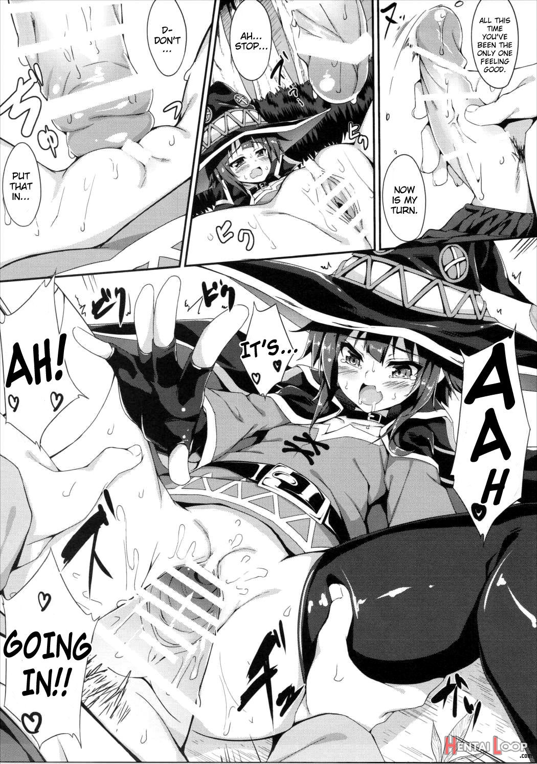 Megumin's Explosion Magic After page 12