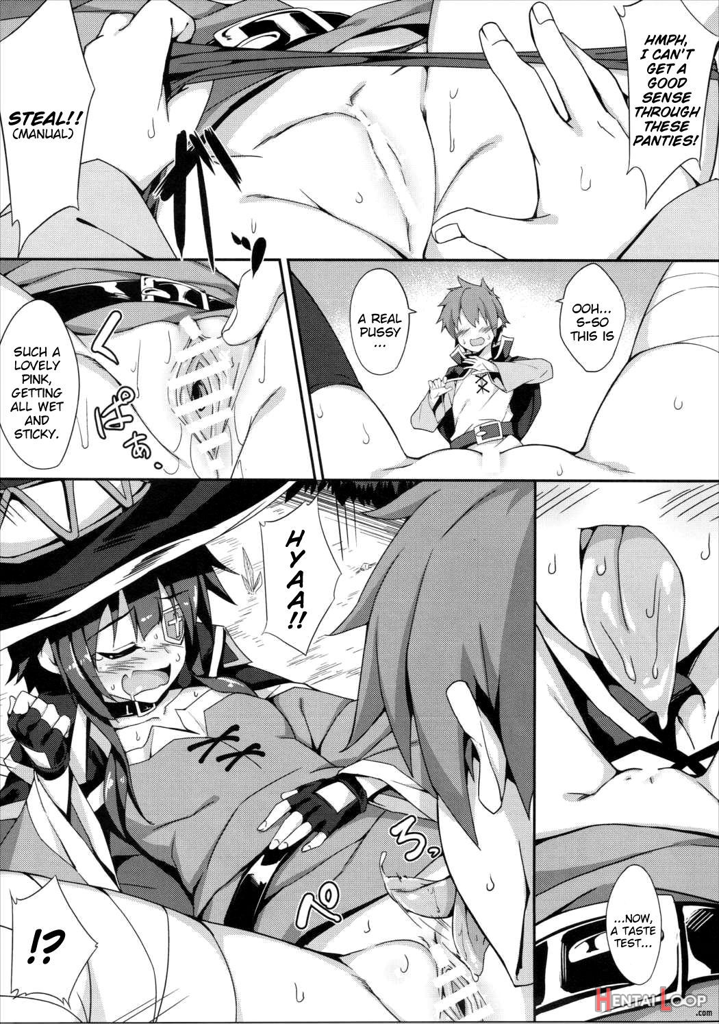 Megumin's Explosion Magic After page 8