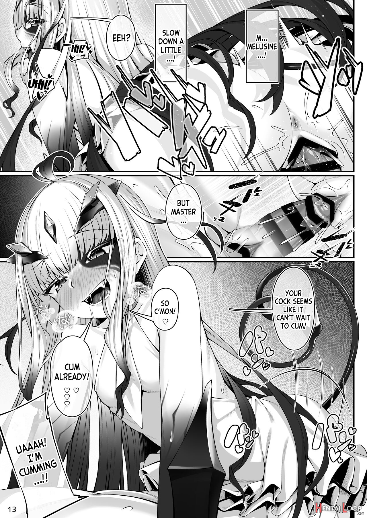 Melusine To Motto Motto Iroiro Ecchi Hon page 11