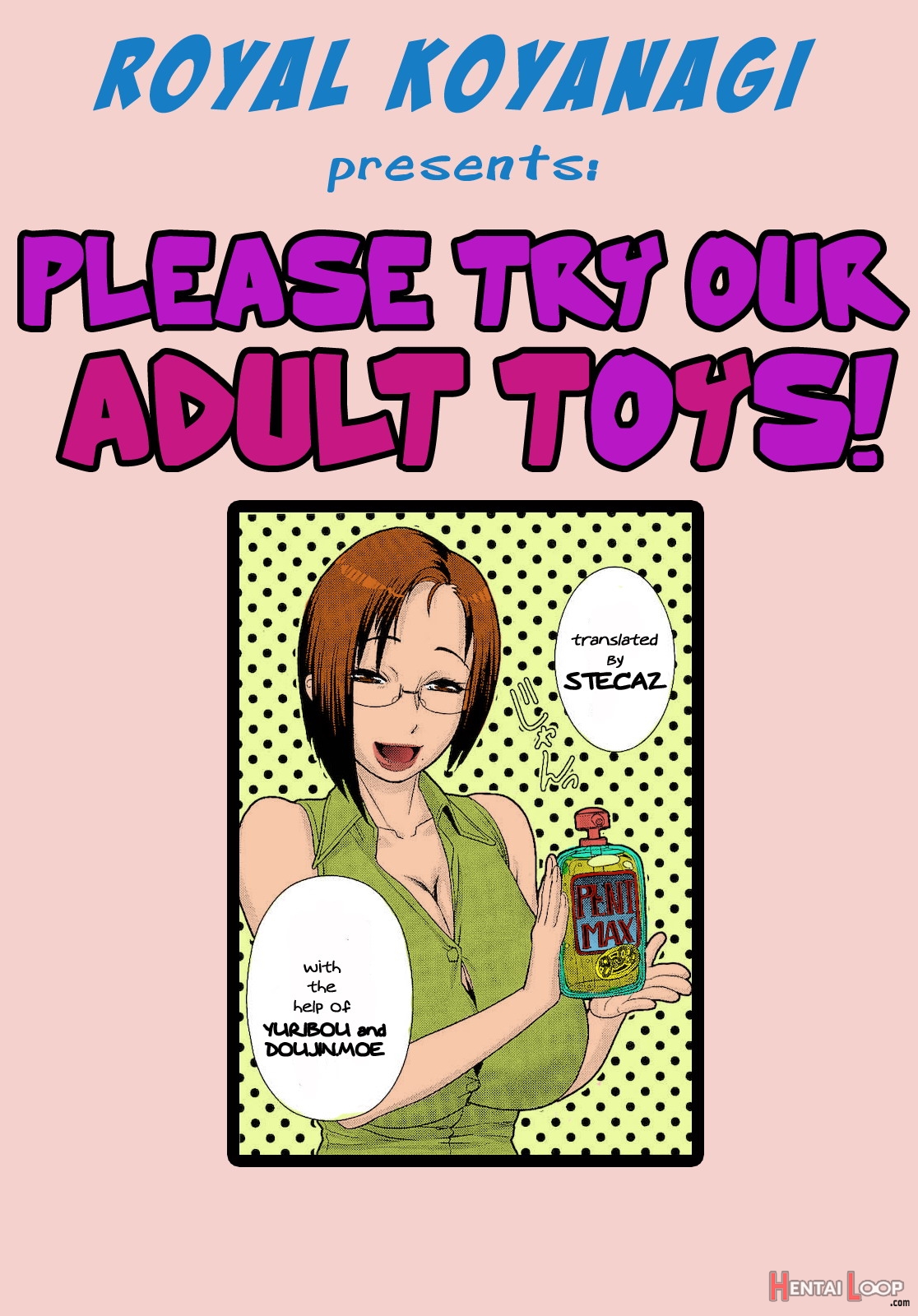 Meshimase! Adult Toys page 1