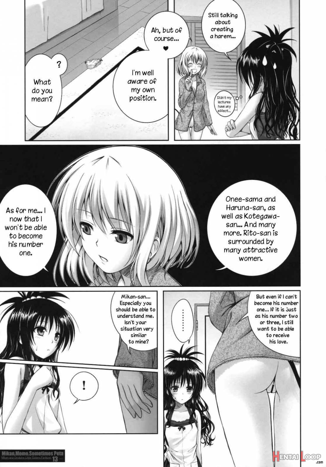 Mikan, Momo, Sometimes Peta page 12