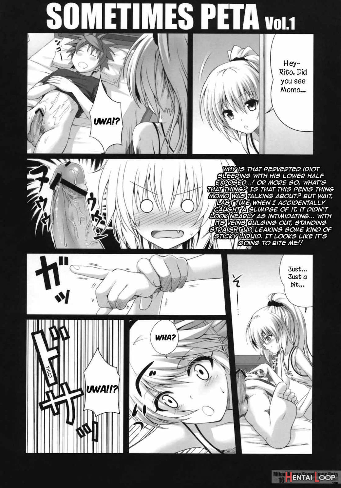 Mikan, Momo, Sometimes Peta page 15