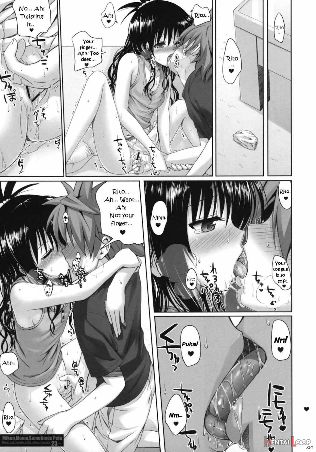 Mikan, Momo, Sometimes Peta page 22