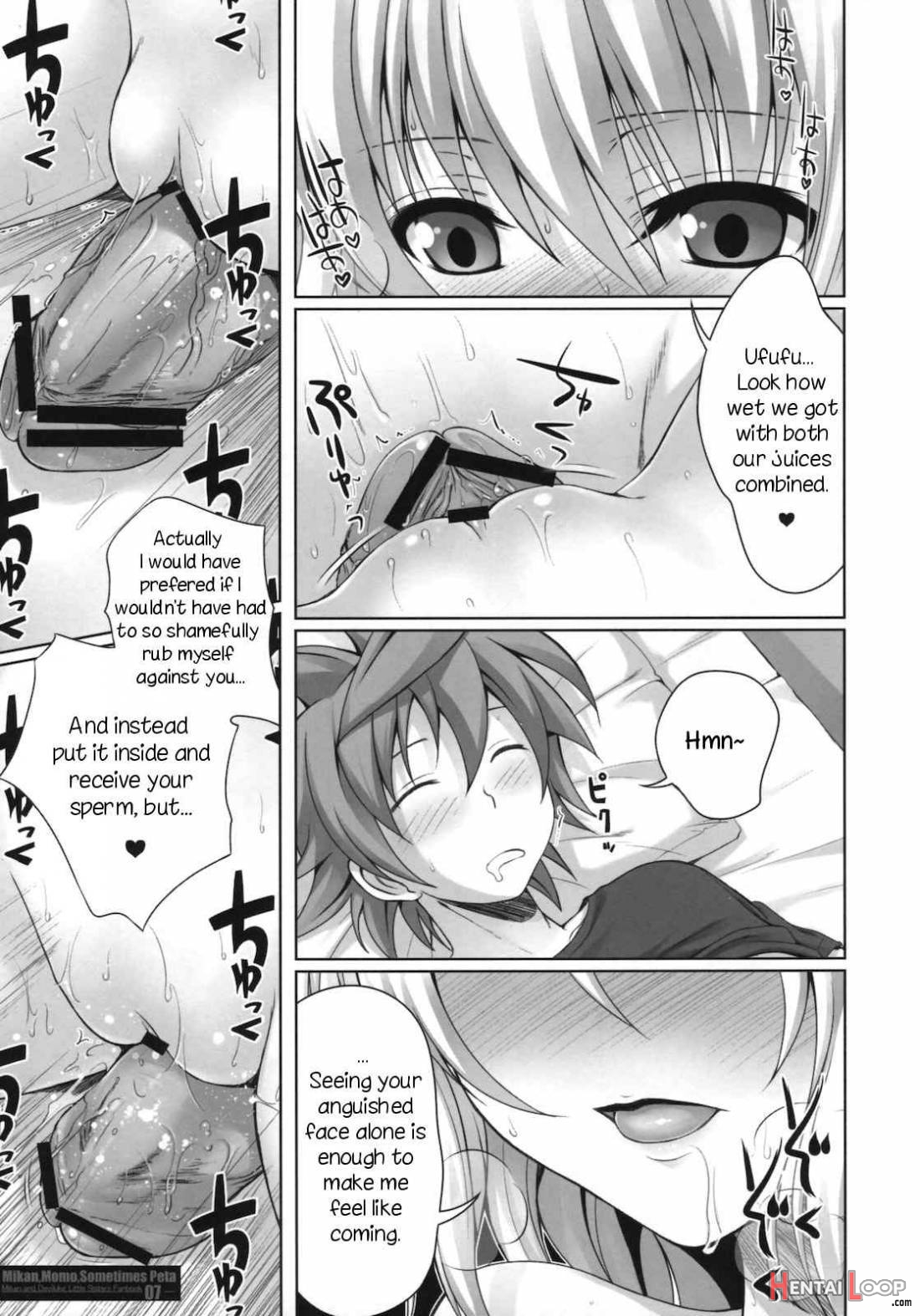 Mikan, Momo, Sometimes Peta page 6