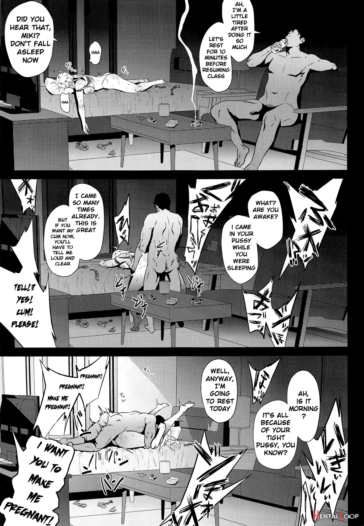 Miki Is Straightforward page 14