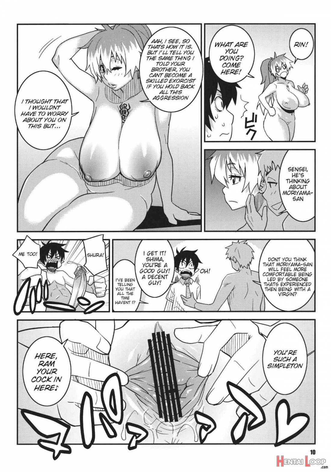 Minna Daisuki Oppai Sensei page 9