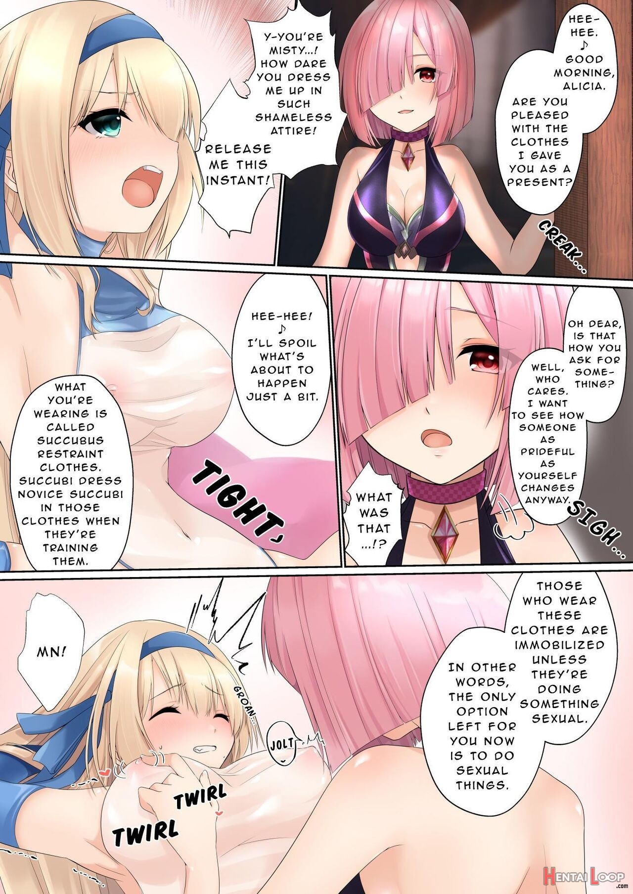 Misty Magic ―princess Knightess Enthralled By A Futanari Spell― page 16