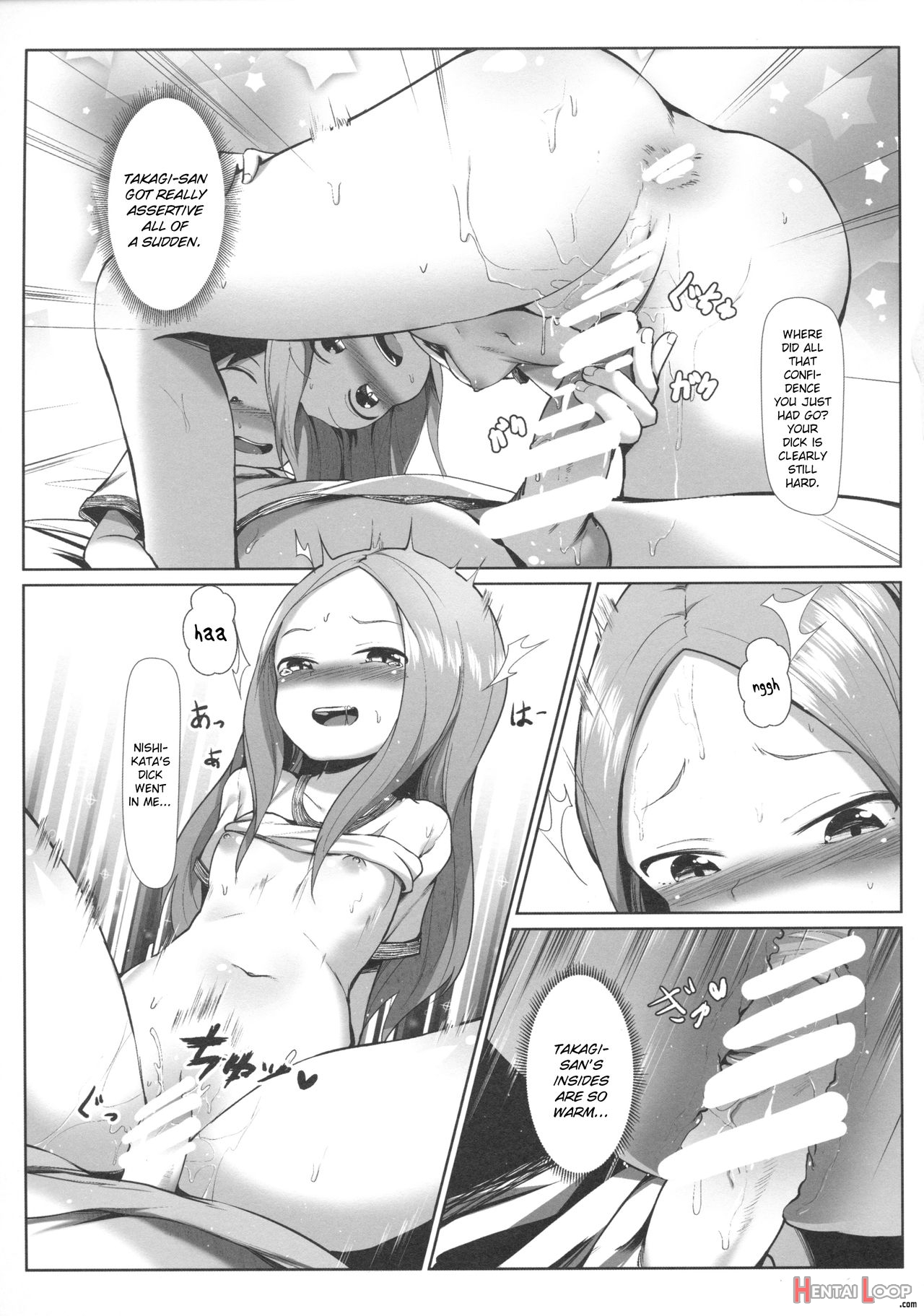 Mixed With Takagi-san's Sweat page 14