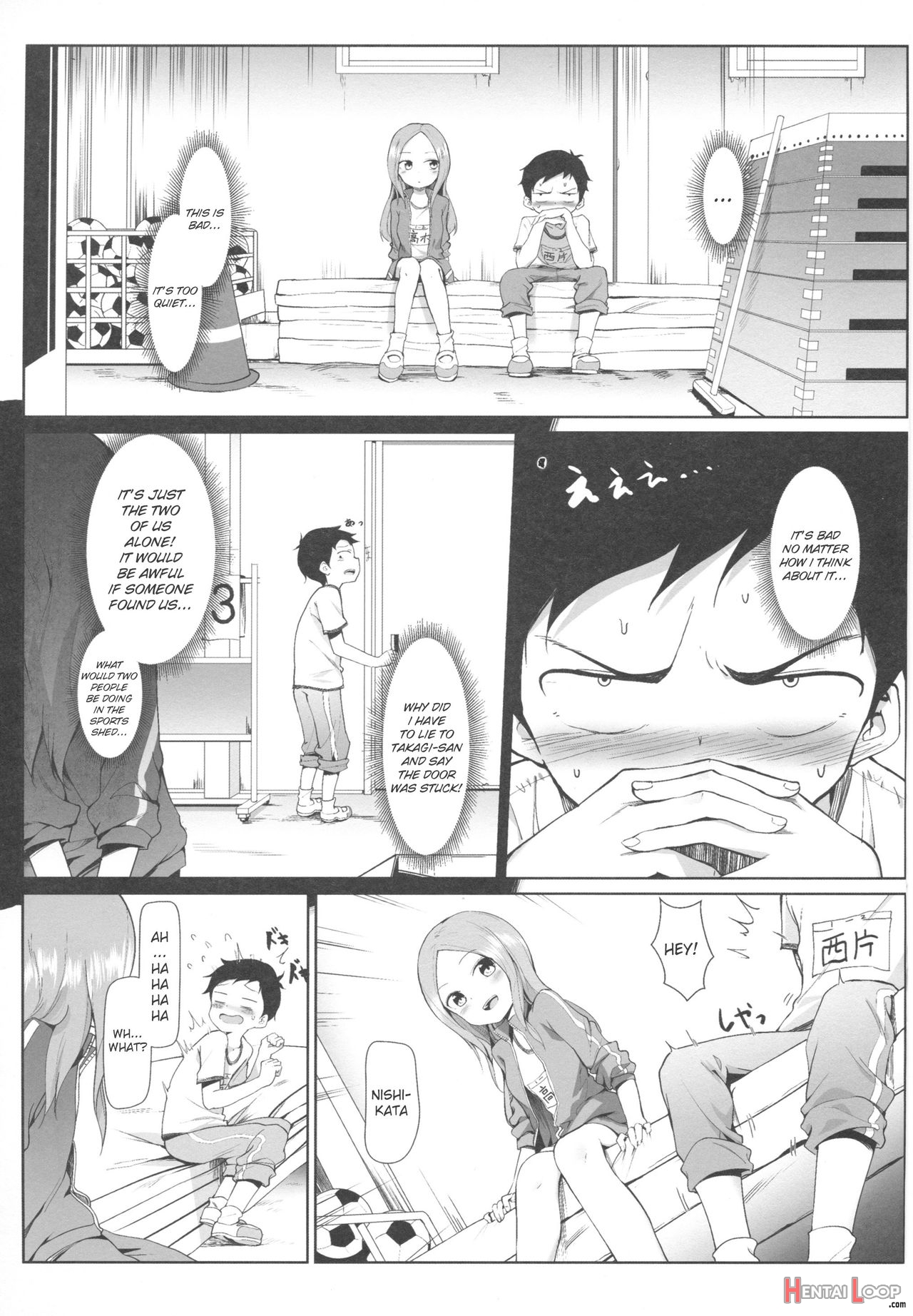 Mixed With Takagi-san's Sweat page 2