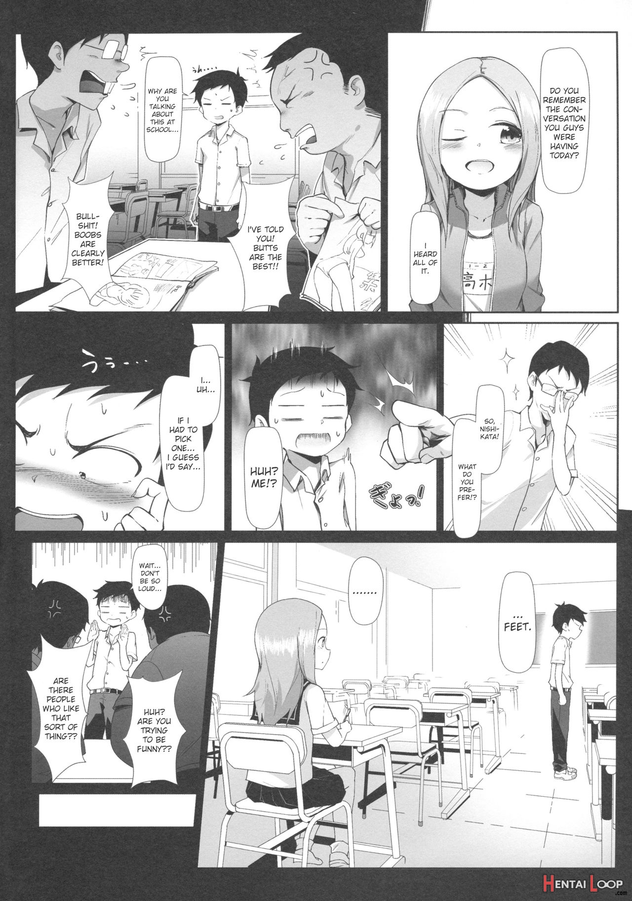 Mixed With Takagi-san's Sweat page 3