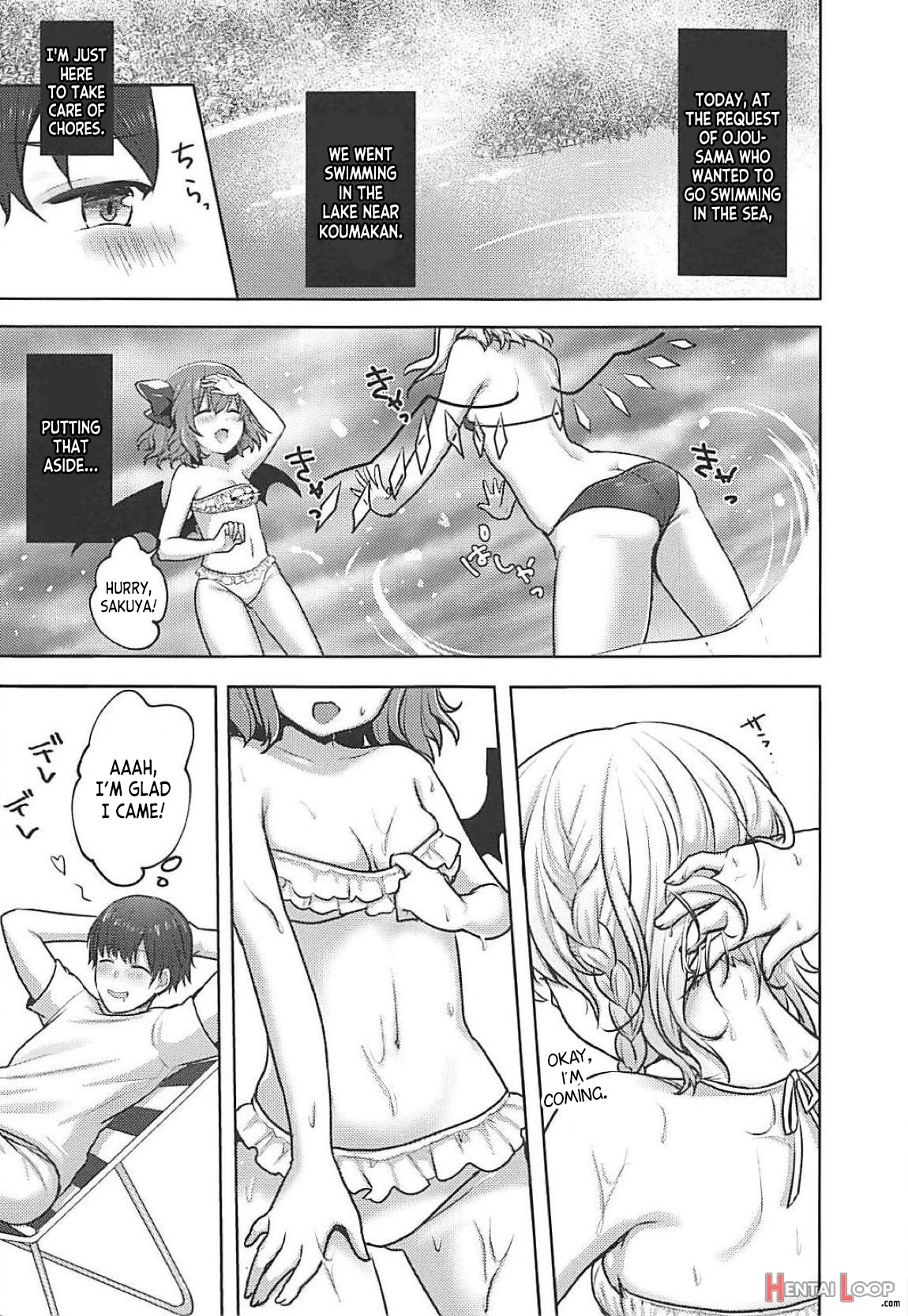 Mizugi Flan-chan To H Suru Hon page 3