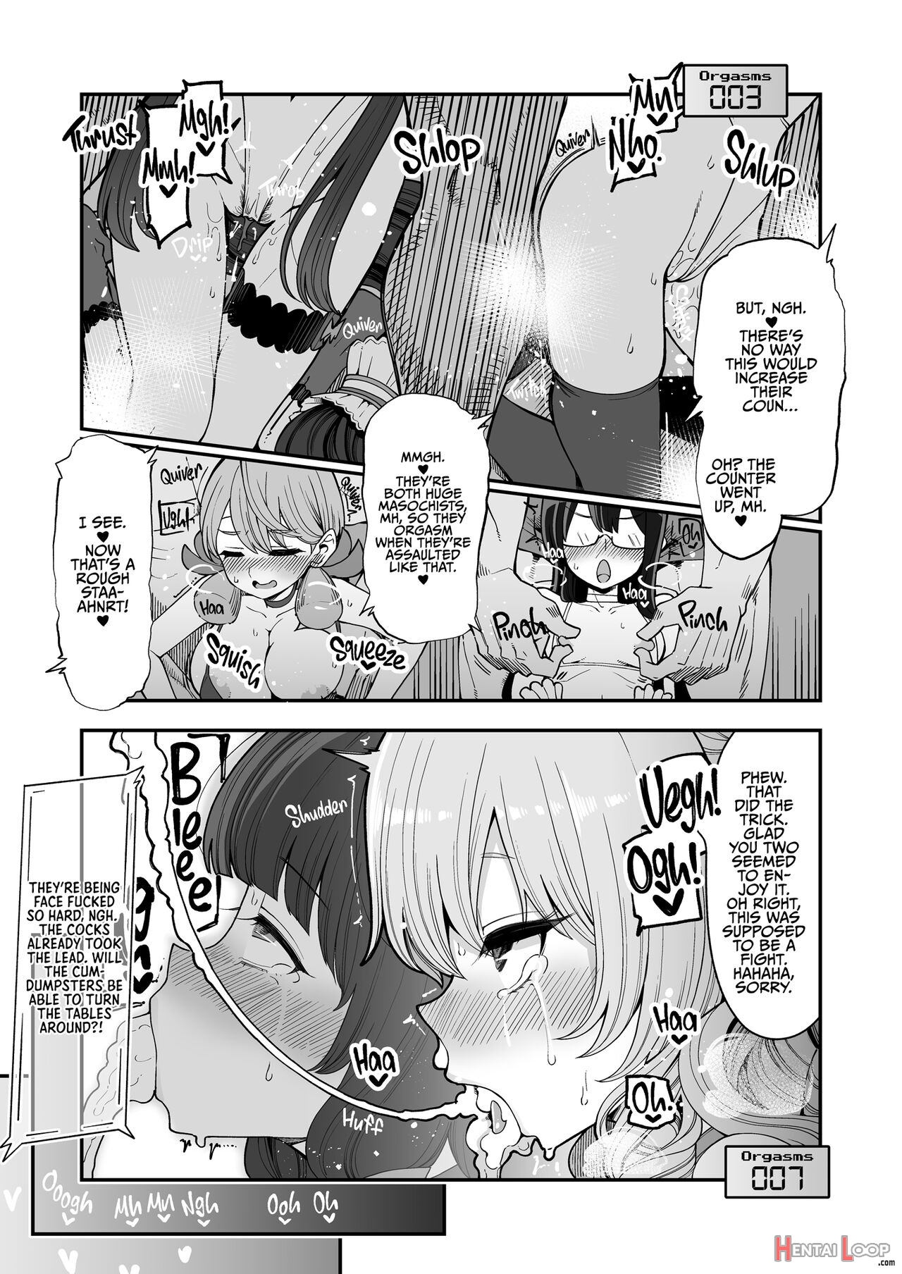 Mizuho & Kashima Vs Ochinpo – Decensored page 9