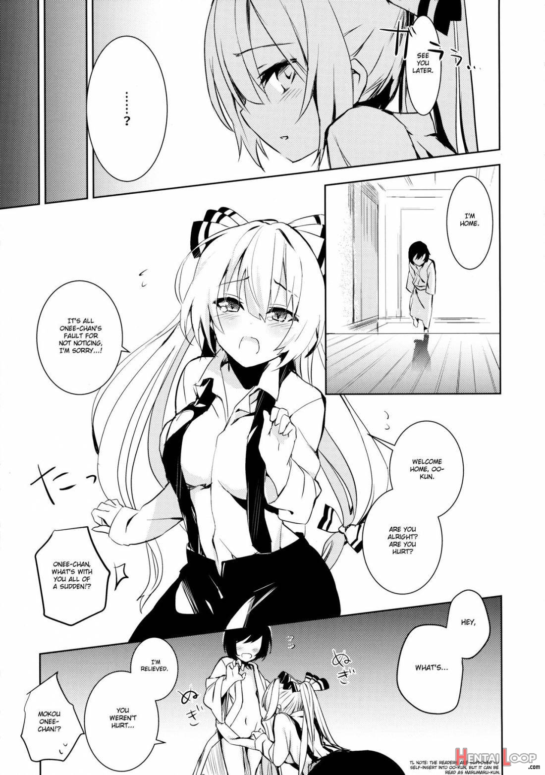 Mokou Onee-chan To Shota Ga Ecchi Suru Hon 2 page 4