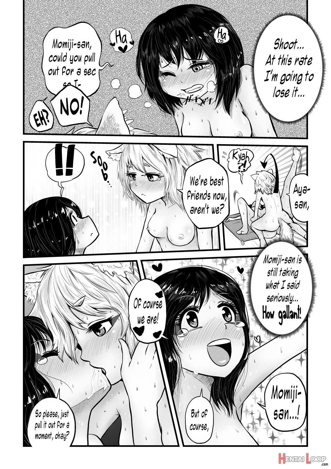 Momiji Ga Tengu No Hishu De Chinchin Hayashite Aya No Manko Ni Nama Nakadashi Guchuguchu Shirumamire Sex page 20