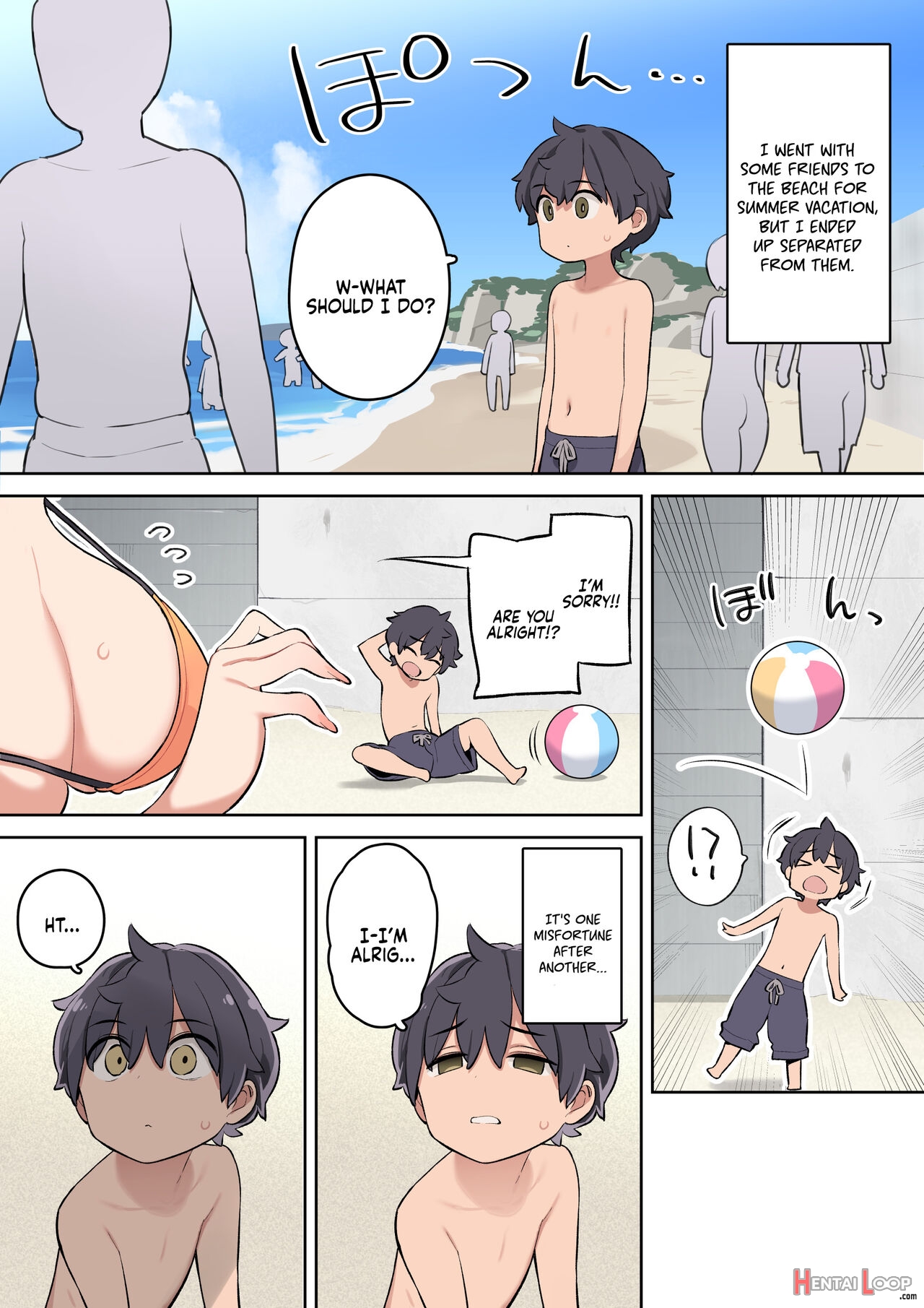 Moshi Umibe De Ecchi Na Onee-san To Deattara page 2