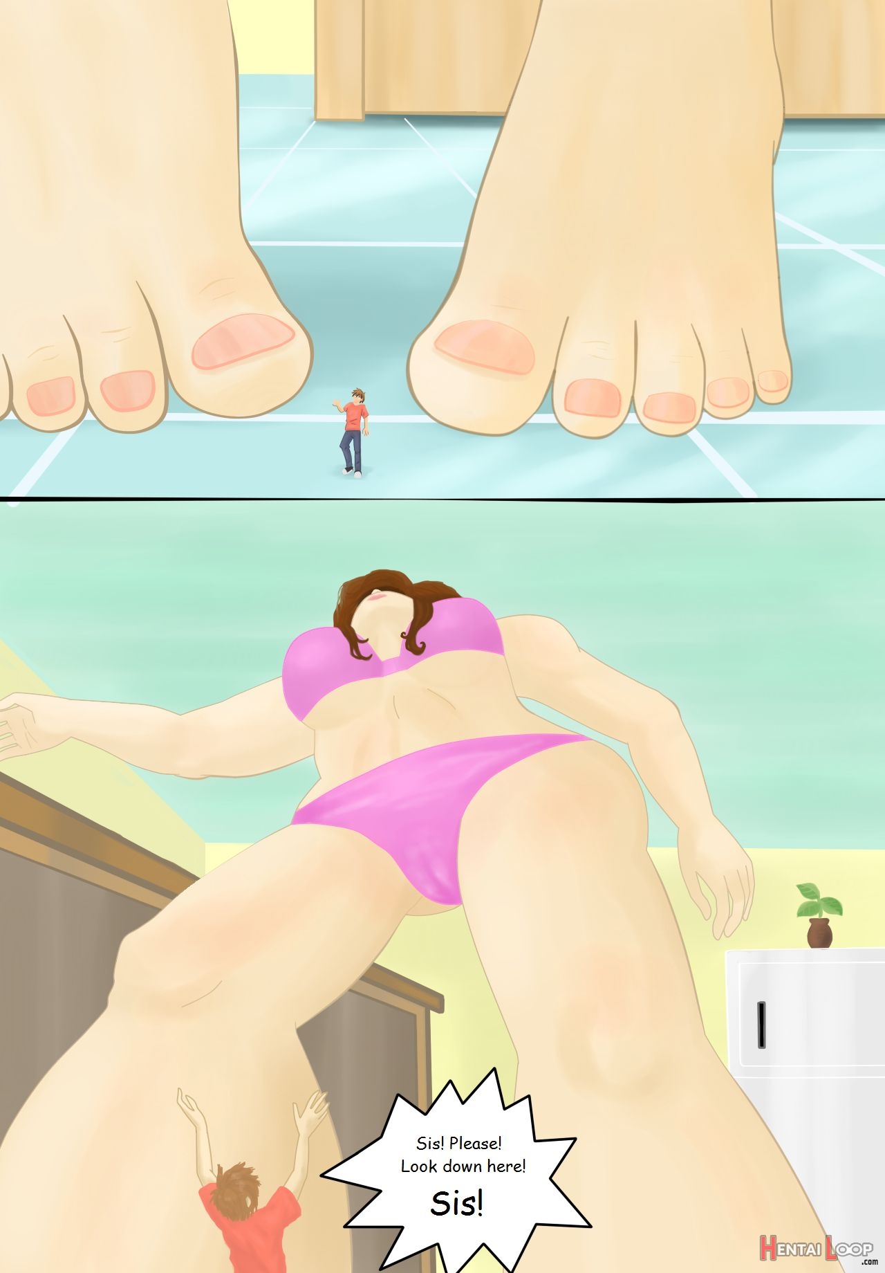 My Sister The Giantess page 1