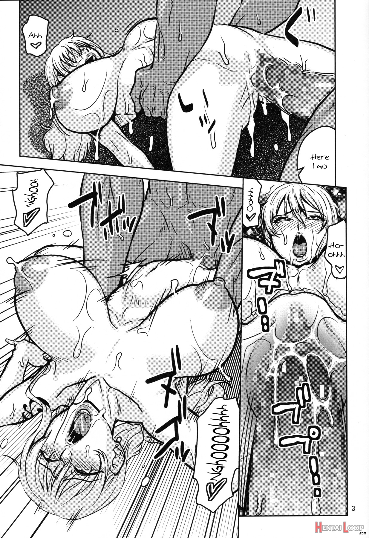 Nami No Ura Koukai Nisshi 14-15 Nami-san Vs Kyokon Shiru Danyuu 1 Y Sono 2 page 16